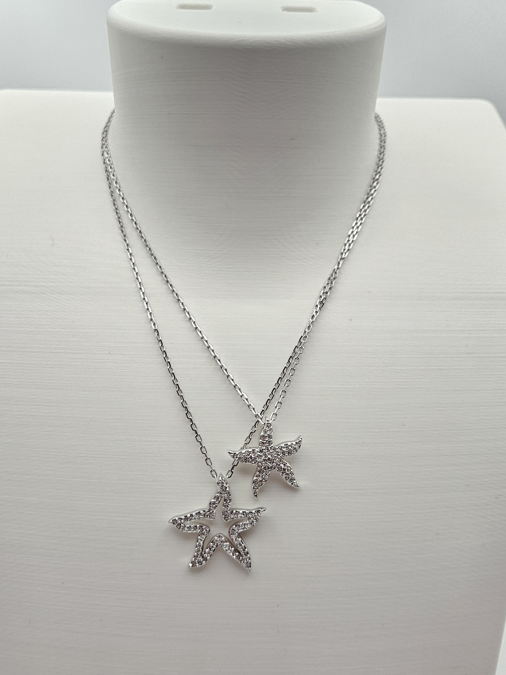 Swarovski Holly Double Starfish Motif Necklace